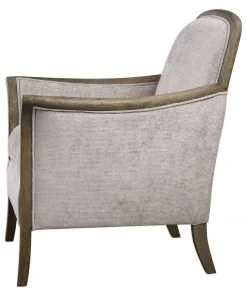 LIVING ROOM Uttermost Brittoney Taupe Armchair