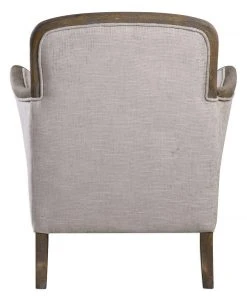 LIVING ROOM Uttermost Brittoney Taupe Armchair
