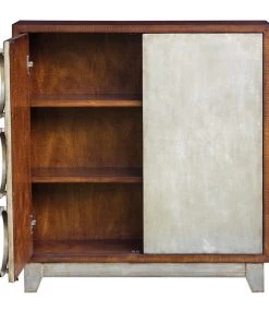 Uttermost Jacinta Silver Cabinet