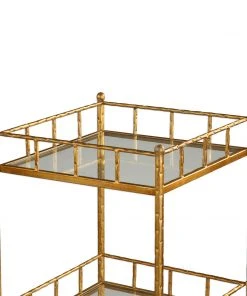 Uttermost Tilly Gold Accent Shelf Table Carts & Bar Cabinets 9 Uttermost Tilly Gold Accent Shelf Table Carts & Bar Cabinets