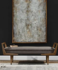 Uttermost Waylon Mid-Century Modern Bench