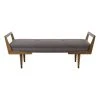 Uttermost Waylon Mid-Century Modern Bench
