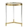 Uttermost Kellen Glass Accent Table LIVING ROOM