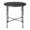 Uttermost Vande Aged Steel SideTable LIVING ROOM