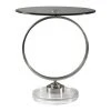 Uttermost Dixon Brushed Nickel Side Table