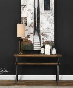 Uttermost Domini Industrial Console Table