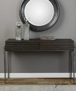 Uttermost Morrigan Industrial Console Table LIVING ROOM