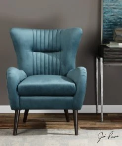 LIVING ROOM Uttermost Dax Mid-Century Accent Chair