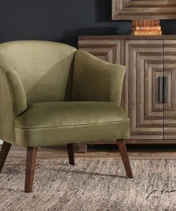Uttermost Conroy Olive Accent Chair