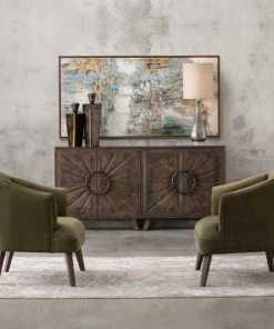 Uttermost Conroy Olive Accent Chair