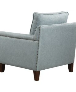 Uttermost Charlotta Sea Mist Accent Chair LIVING ROOM