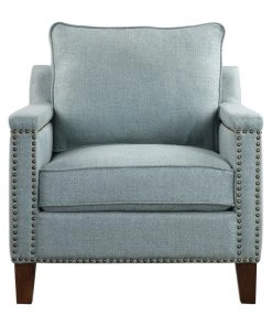 Uttermost Charlotta Sea Mist Accent Chair LIVING ROOM