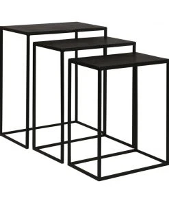 Uttermost Coreene Iron Nesting Tables S/3