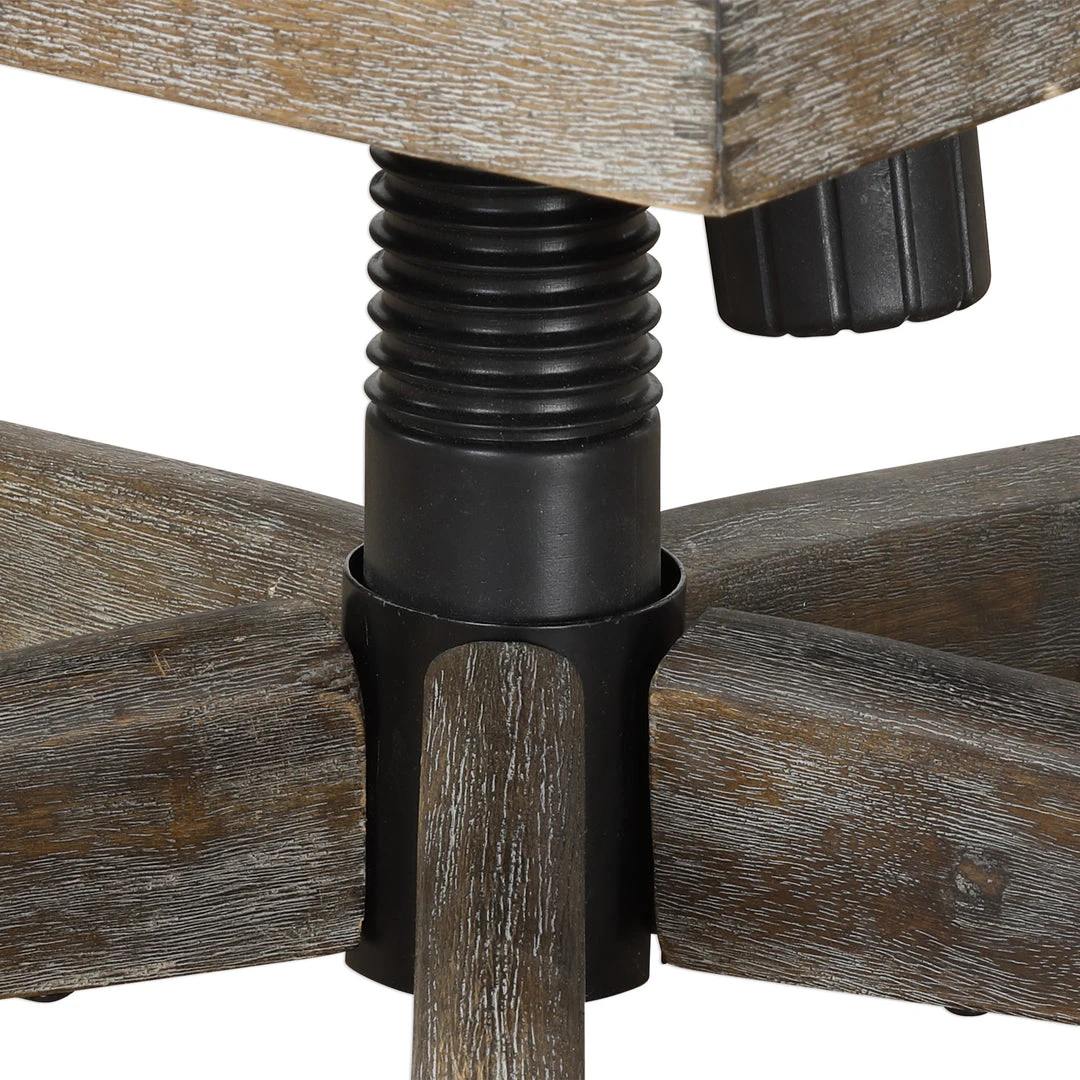 Uttermost Aidrian Charcoal Desk Chair 9 Uttermost Aidrian Charcoal Desk Chair