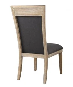 Uttermost Encore Dark Gray Armless Chair