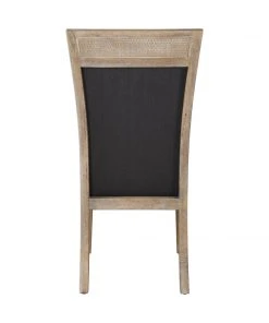 Uttermost Encore Dark Gray Armless Chair