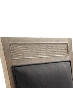 Uttermost Encore Dark Gray Armless Chair