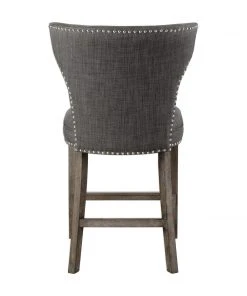 Uttermost Arnaud Charcoal Counter Stool Bar & Counter Stools