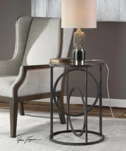 Side & End Tables Uttermost Lucien Iron Accent Table