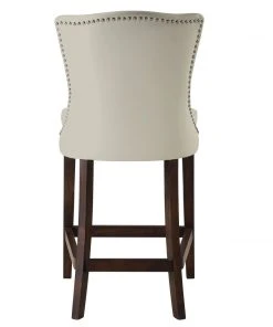 Uttermost Dariela White Counter Stool Bar & Counter Stools