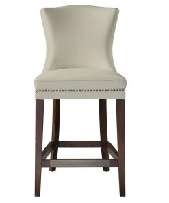 Uttermost Dariela White Counter Stool Bar & Counter Stools