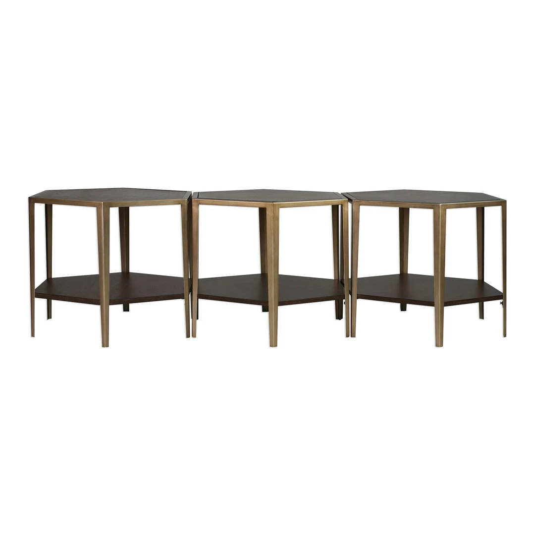 Uttermost Alicia Geometric Accent Table Side & End Tables 6 Uttermost Alicia Geometric Accent Table Side & End Tables