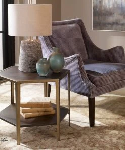 Uttermost Alicia Geometric Accent Table Side & End Tables