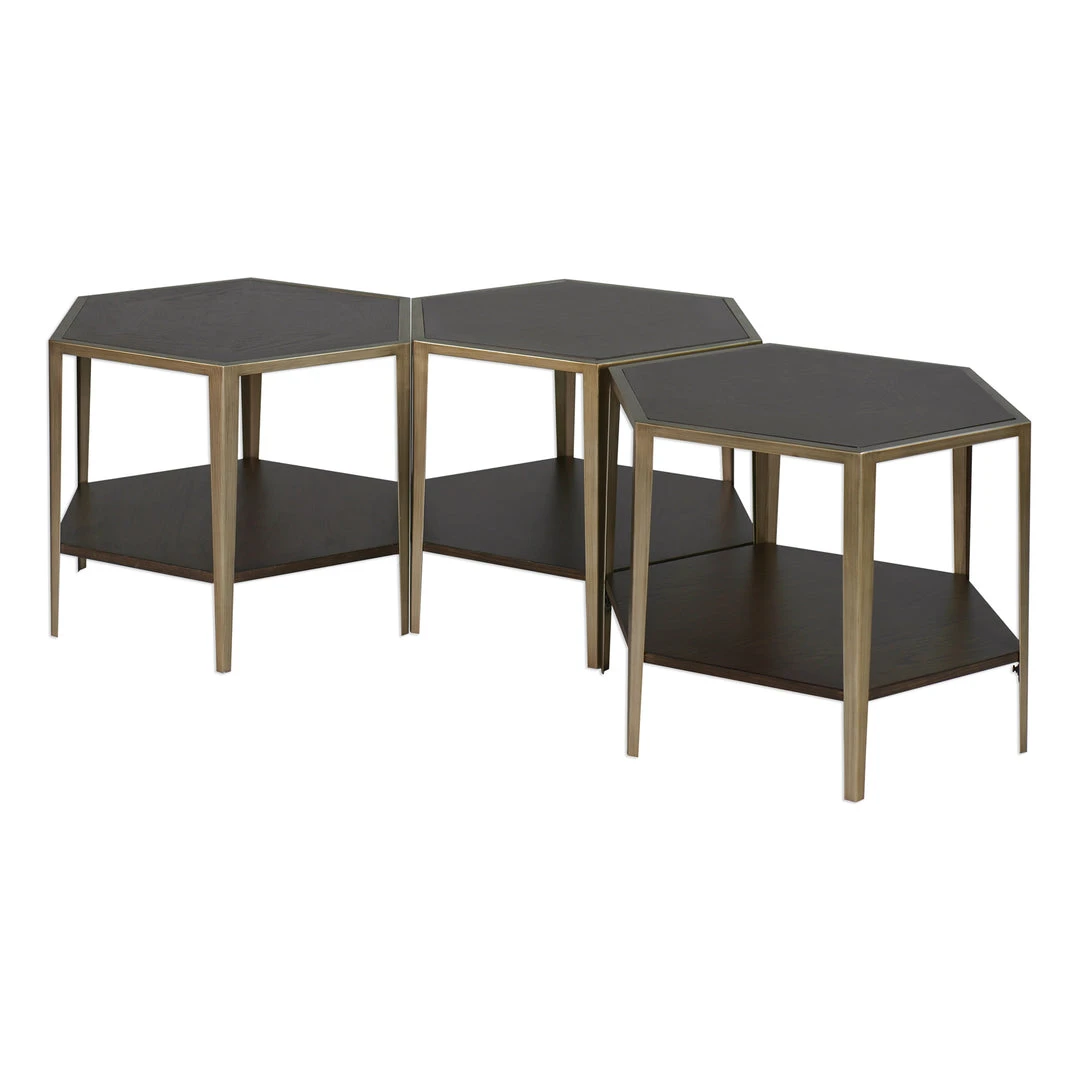 Uttermost Alicia Geometric Accent Table Side & End Tables 5 Uttermost Alicia Geometric Accent Table Side & End Tables