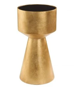 LIVING ROOM Uttermost Veira Gold Accent Table