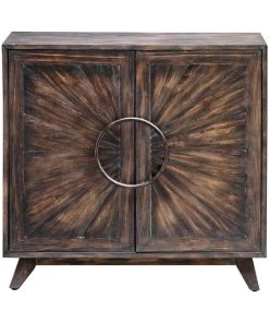 Chests & Cabinets Uttermost Kohana Black Console Cabinet