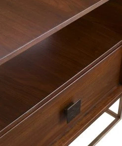 Uttermost Bexley Walnut Side Table