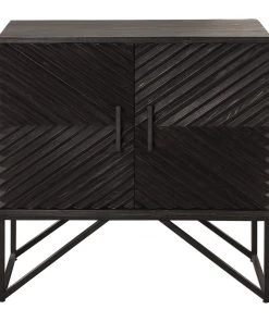 Uttermost Zadie Ebony Accent Cabinet LIVING ROOM