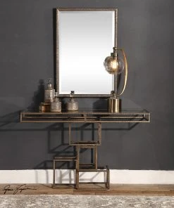 Uttermost Ruslan Bronze Console Table LIVING ROOM