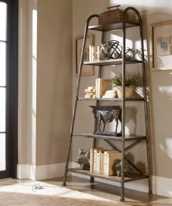 Uttermost Zosar Urban Industrial Etagere
