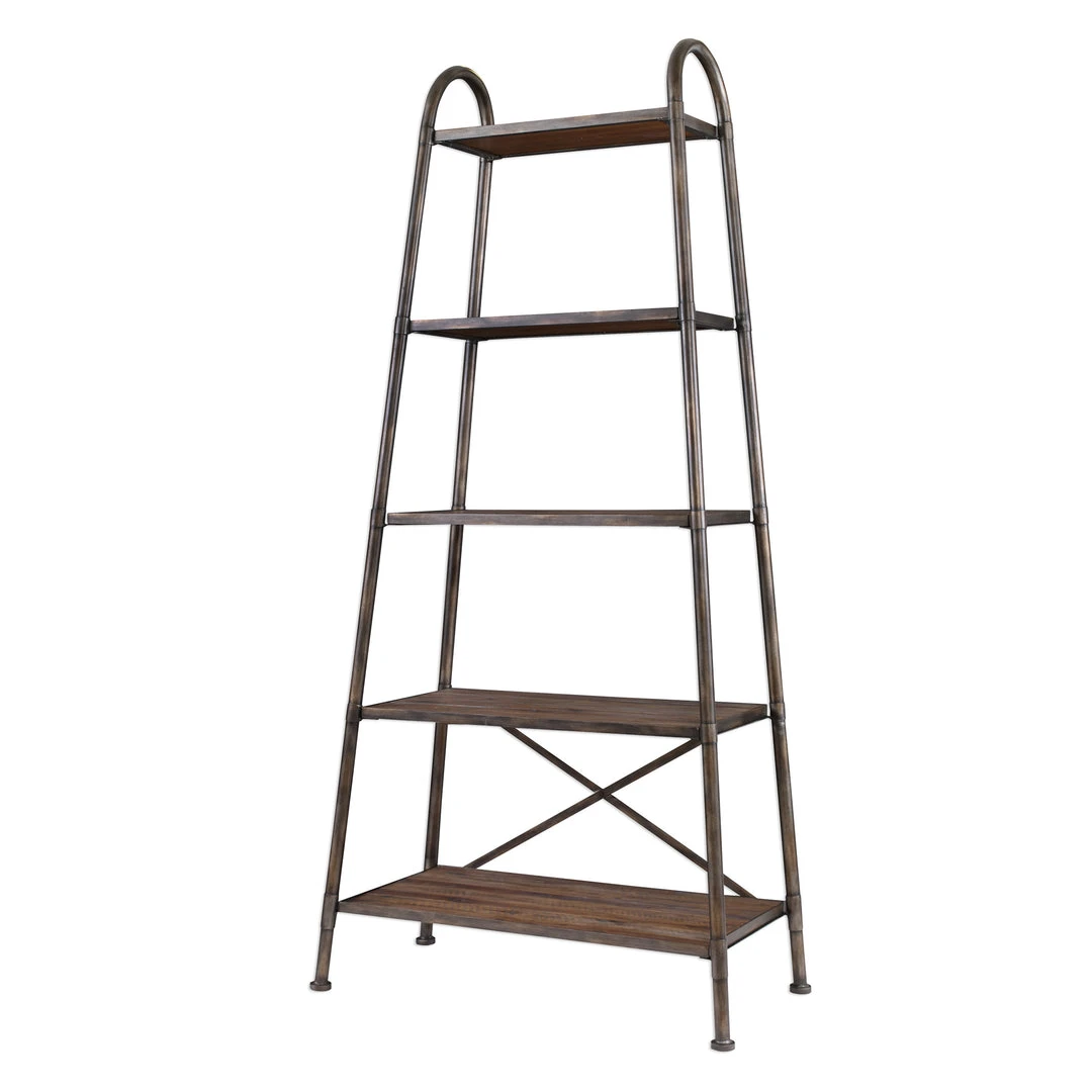 Uttermost Zosar Urban Industrial Etagere 3 Uttermost Zosar Urban Industrial Etagere