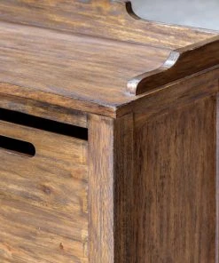 Uttermost Ardusin Driftwood Hobby Cupboard