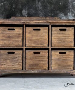 Uttermost Ardusin Driftwood Hobby Cupboard