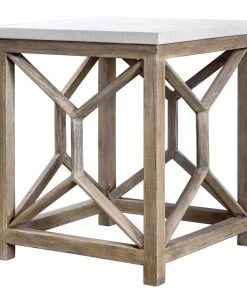 Side & End Tables Uttermost Catali Stone End Table 12 Side & End Tables Uttermost Catali Stone End Table