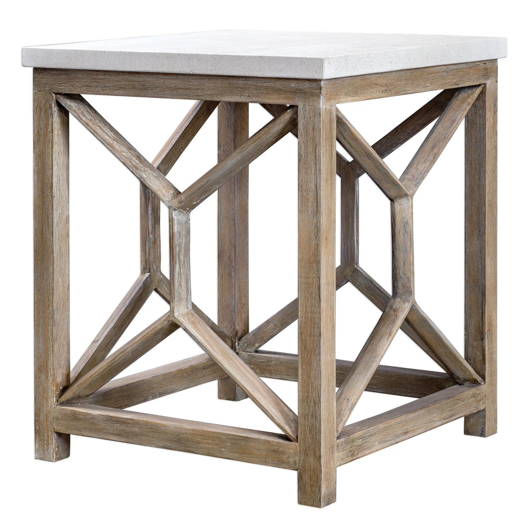 Side & End Tables Uttermost Catali Stone End Table 6 Side & End Tables Uttermost Catali Stone End Table