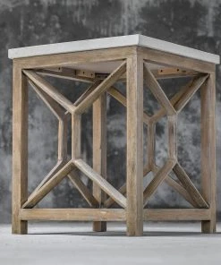 Side & End Tables Uttermost Catali Stone End Table 15 Side & End Tables Uttermost Catali Stone End Table