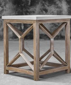 Side & End Tables Uttermost Catali Stone End Table 11 Side & End Tables Uttermost Catali Stone End Table