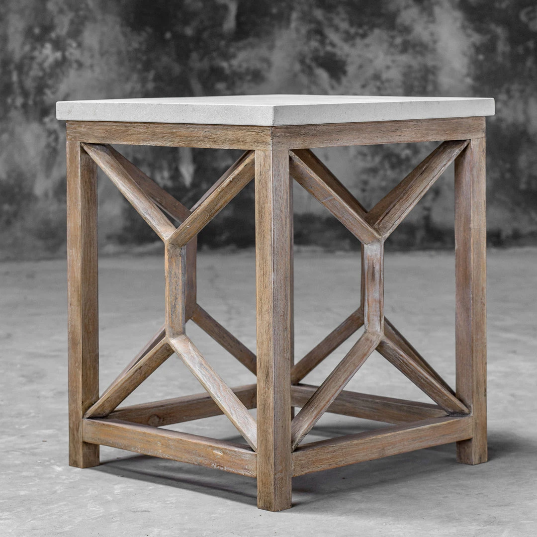 Side & End Tables Uttermost Catali Stone End Table 5 Side & End Tables Uttermost Catali Stone End Table