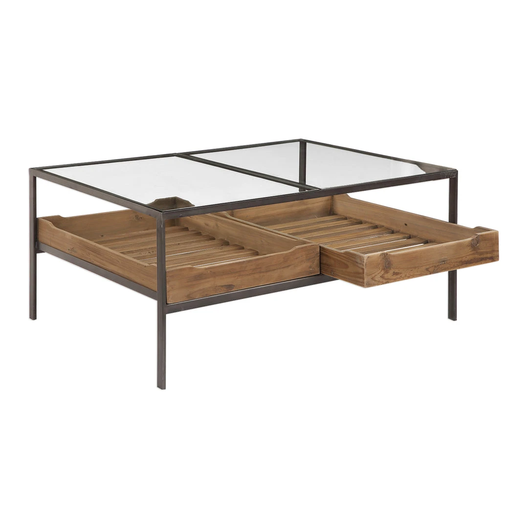 LIVING ROOM Uttermost Silas Coffee Table 8 LIVING ROOM Uttermost Silas Coffee Table