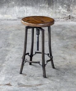 Uttermost Westlyn Industrial Bar Stool Bar & Counter Stools