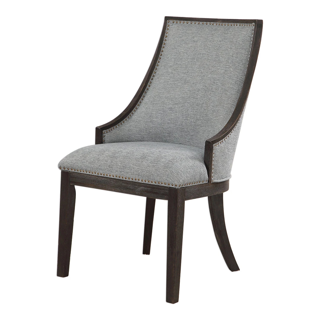 Uttermost Janis Ebony Accent Chair 5 Uttermost Janis Ebony Accent Chair
