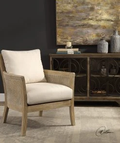 Uttermost Encore Natural Armchair