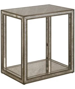 Uttermost Julie Mirrored End Table Side & End Tables