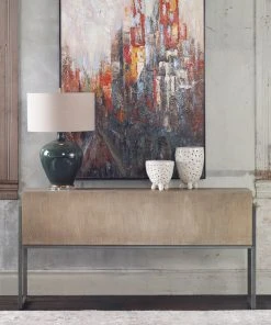 Uttermost Nevis Contemporary Console Table LIVING ROOM