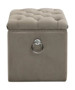 Uttermost Talullah Tufted Storage Ottoman LIVING ROOM