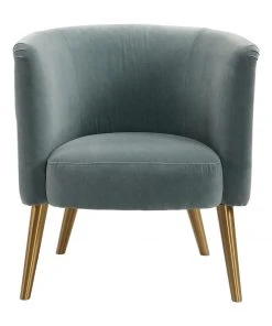 Uttermost Haider Gray Accent Chair